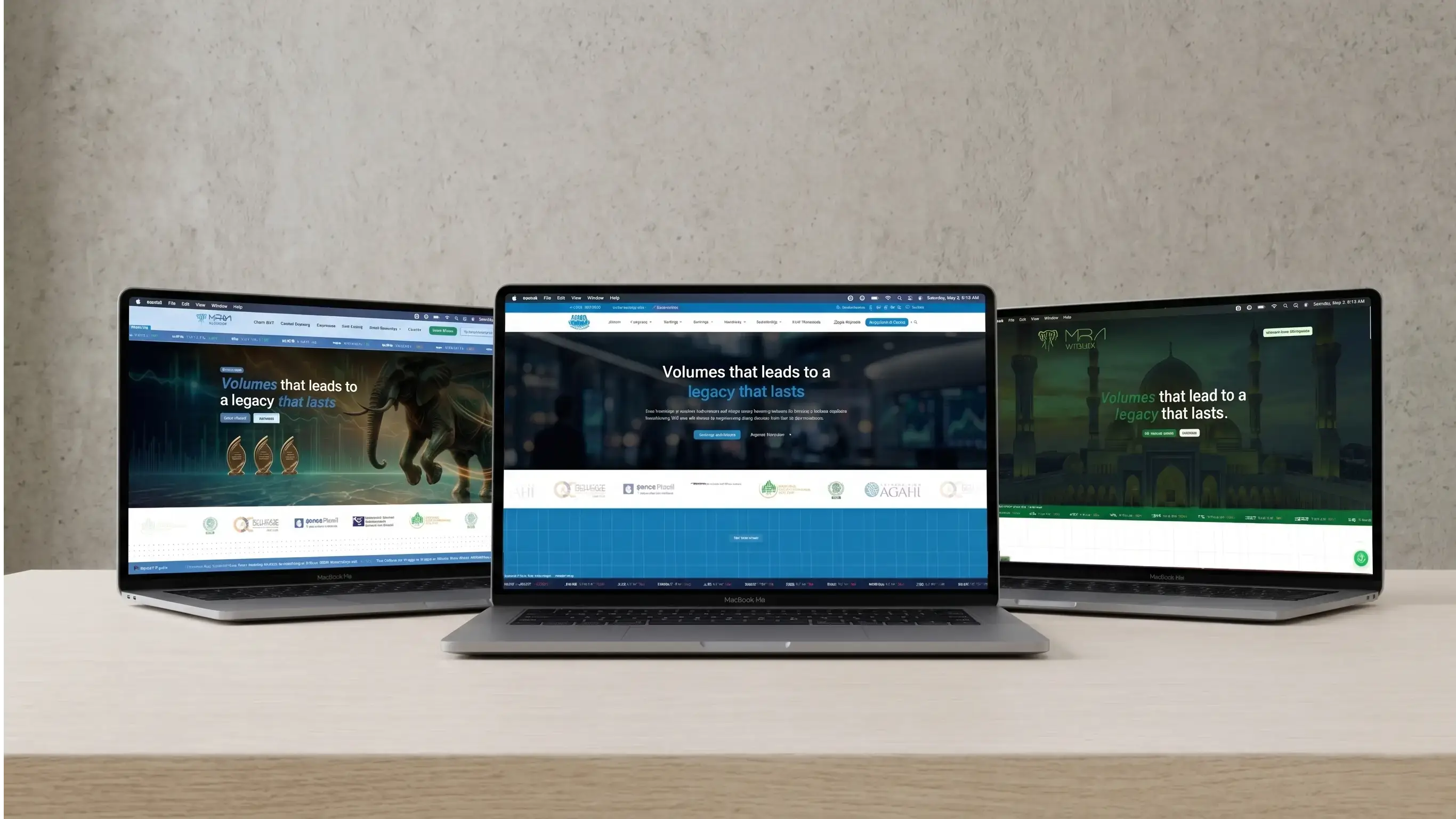 MRA Securities website preview